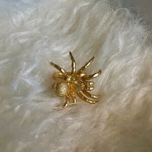 Unique Gold Spider Ear Cuff